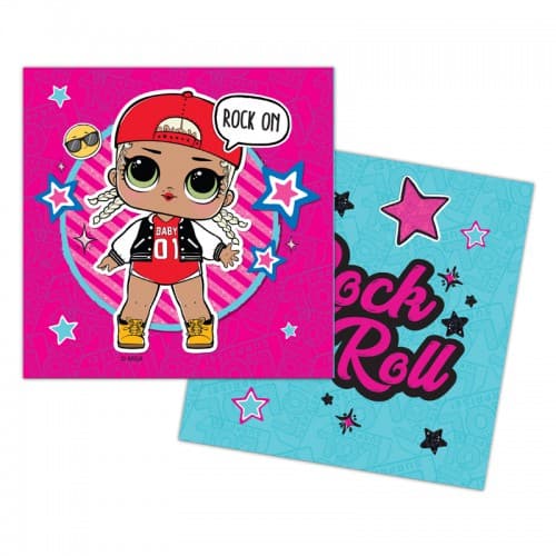 Салфетка LOL 33*33/12шт