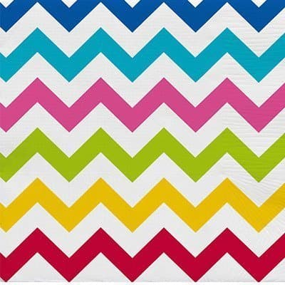 Салфетки Шеврон Мульти 12шт