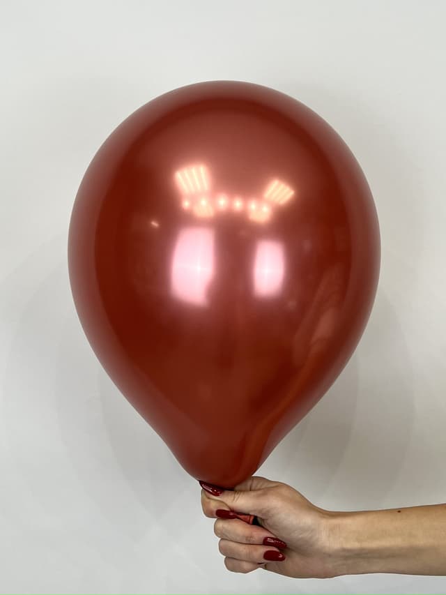 Шар (12"/30см) Хром, Красный Шар (12"/30см) Хром, Красный