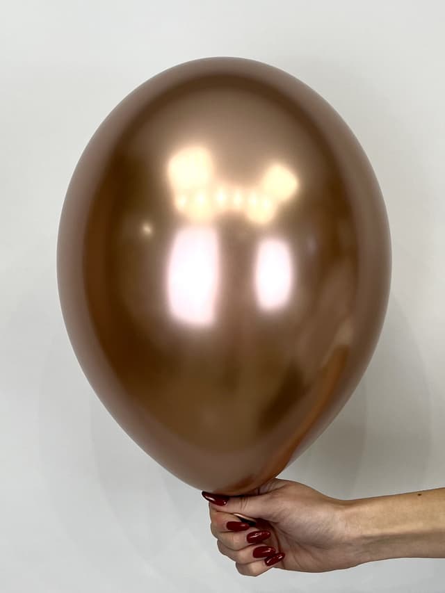 Шар (12"/30см) Хром,розовое золото Шар (12"/30см) Хром,розовое золото