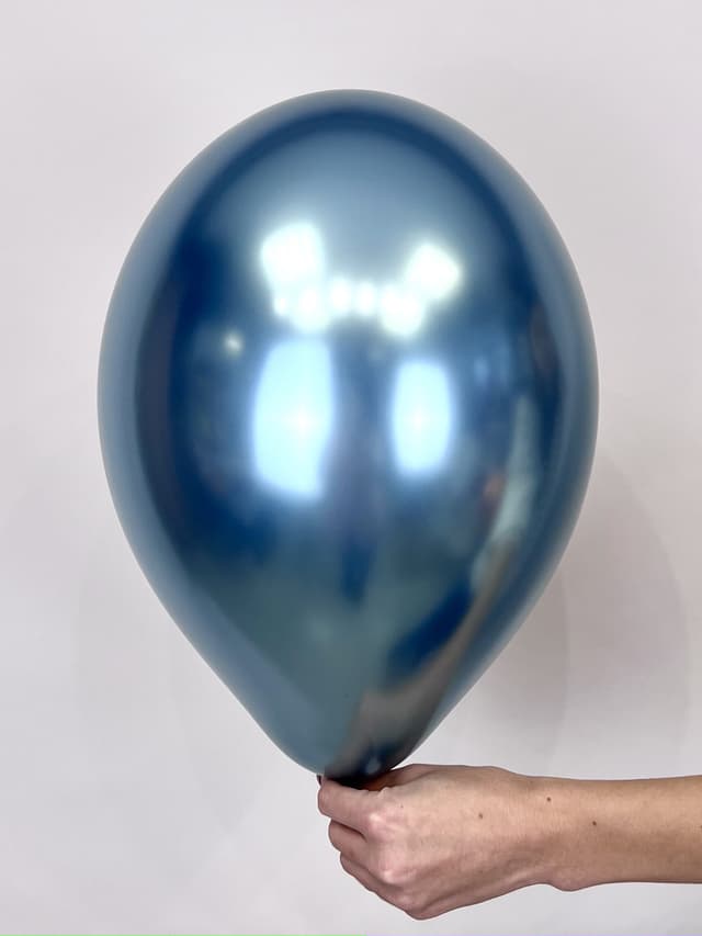 Шар (12"/30см) Хром,синий Шар (12"/30см) Хром,синий