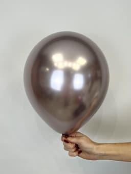 Шар (12"/30см) Хром,Сиреневый