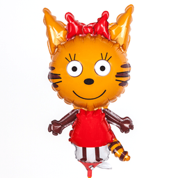 Шар (12"/30см) Мини-фигура, Три Кота, Карамелька