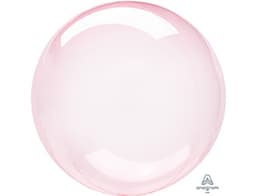 Шар (18"/45 см) Сфера 3D Deco Bubble/баблс темно розовый