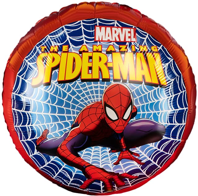 Шар (18''/46 см) Круг, Человек Паук, Дизайн №1 Шар (18''/46 см) Круг, Человек Паук, Дизайн №1