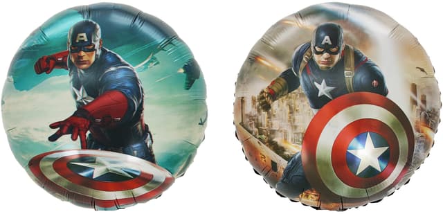 Шар (18''/46 см) Круг, Мститель Капитан Шар (18''/46 см) Круг, Мститель Капитан