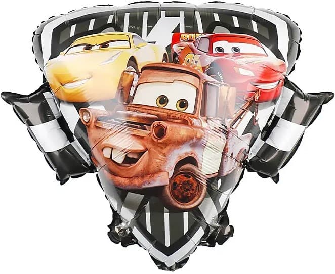 Шар (29''/74 см) Фигура, Тачки, Герб Радиатор-Спрингс