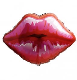 Шар (30"/76см) Фигура,Губы