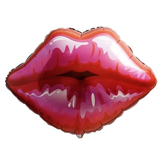 Шар (30"/76см) Фигура,Губы Шар (30"/76см) Фигура,Губы