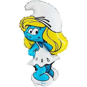 Шар 32"/81см Фигура,Смурфетта/FM/ Шар 32"/81см Фигура,Смурфетта/FM/