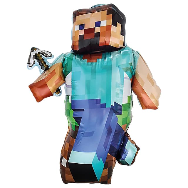 Шар (33''/84 см) Фигура, Пиксельный герой Шар (33''/84 см) Фигура, Пиксельный герой