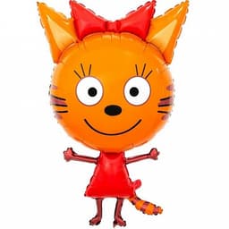 Шар (34"/86см) Три кота,Карамелька