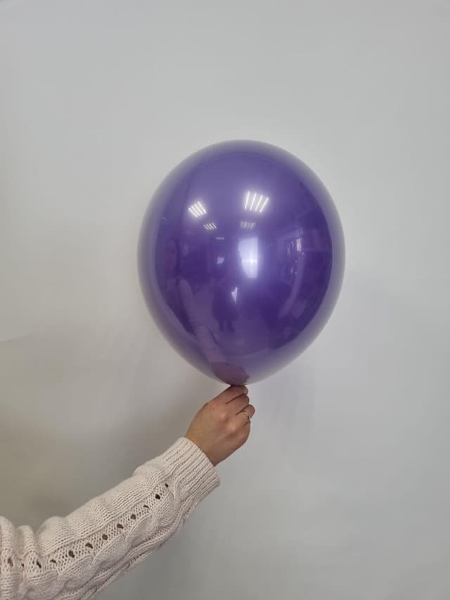 Шар даблстафф (шар в шаре) кристалл + фиолетовый пастель 30 см Шар даблстафф (шар в шаре) кристалл + фиолетовый пастель 30 см