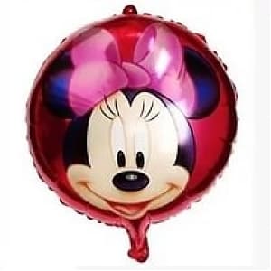 Шар фольга Минни Маус круглый красн. с гелием 45см Шар фольга Минни Маус круглый красн. с гелием 45см