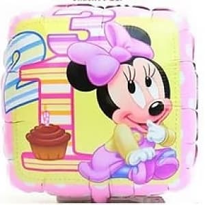 Шар фольга Минни Маус малышка с гелием 45 см Шар фольга Минни Маус малышка с гелием 45 см