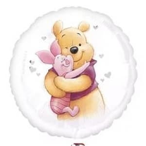 Шар фольга Винни и Пятачок с гелием 45см Шар фольга Винни и Пятачок с гелием 45см