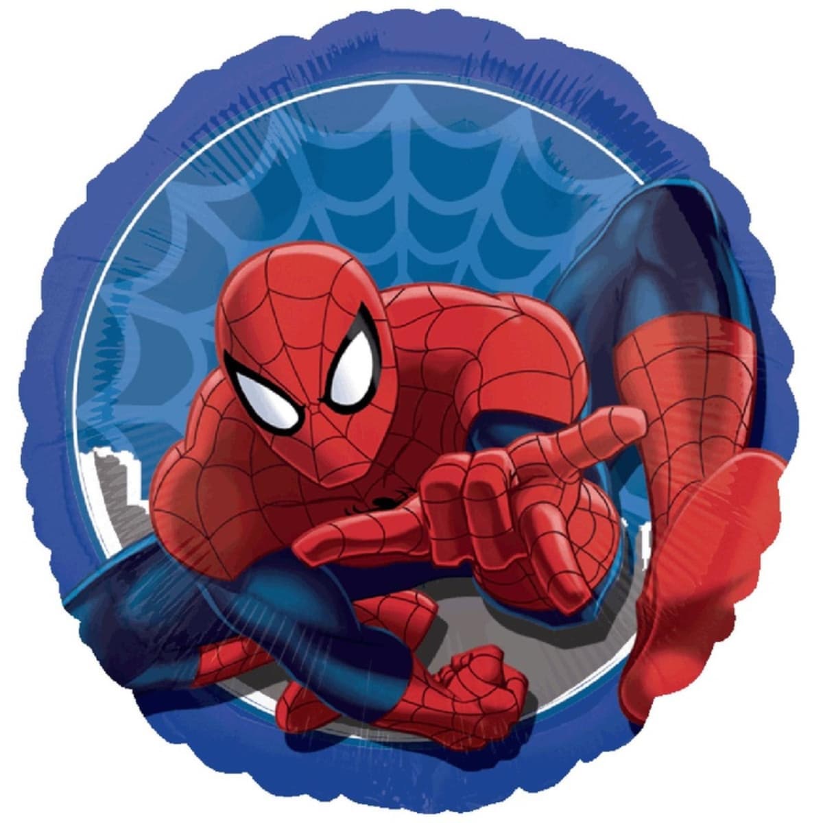 Шар фольгированный 18"/45 см «Человек-паук», круг
