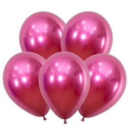 Шар хром фуксия 5" / 12,5 см