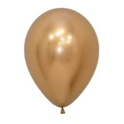 Шар хром золото 5"