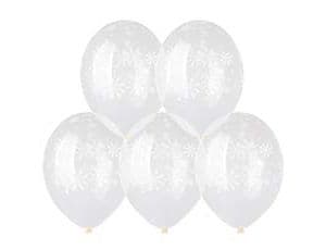 Шар кристалл 14"/35 см Снежинки