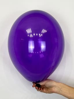 Шар кристалл фиолетовый / quartz purple 30 см (для даблстафф)