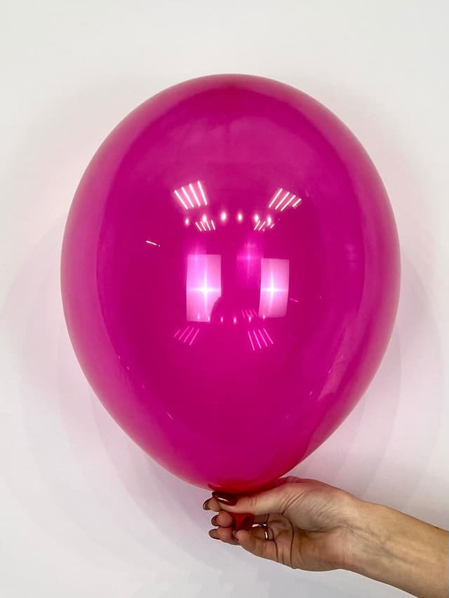 Шар кристалл фуксия 30 см (для даблстафф) Шар кристалл фуксия 30 см (для даблстафф)