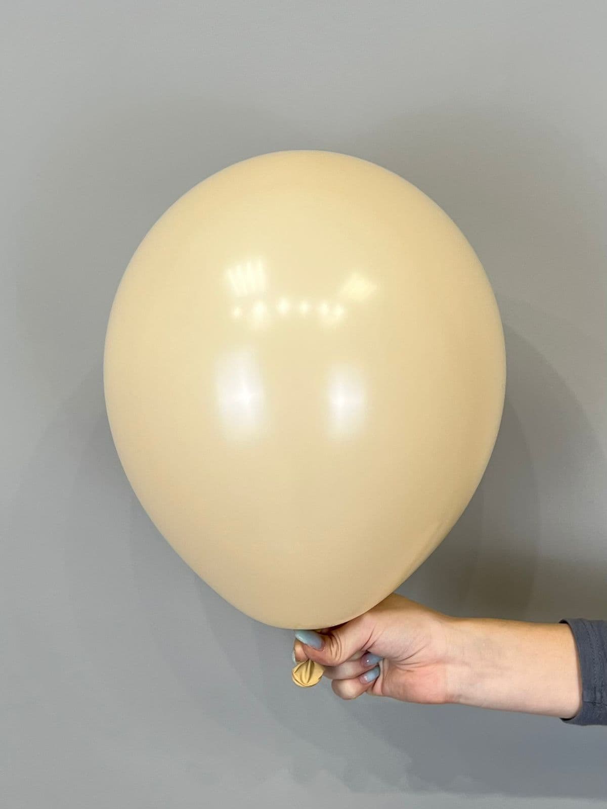 Шар пастель бежевый 30 см