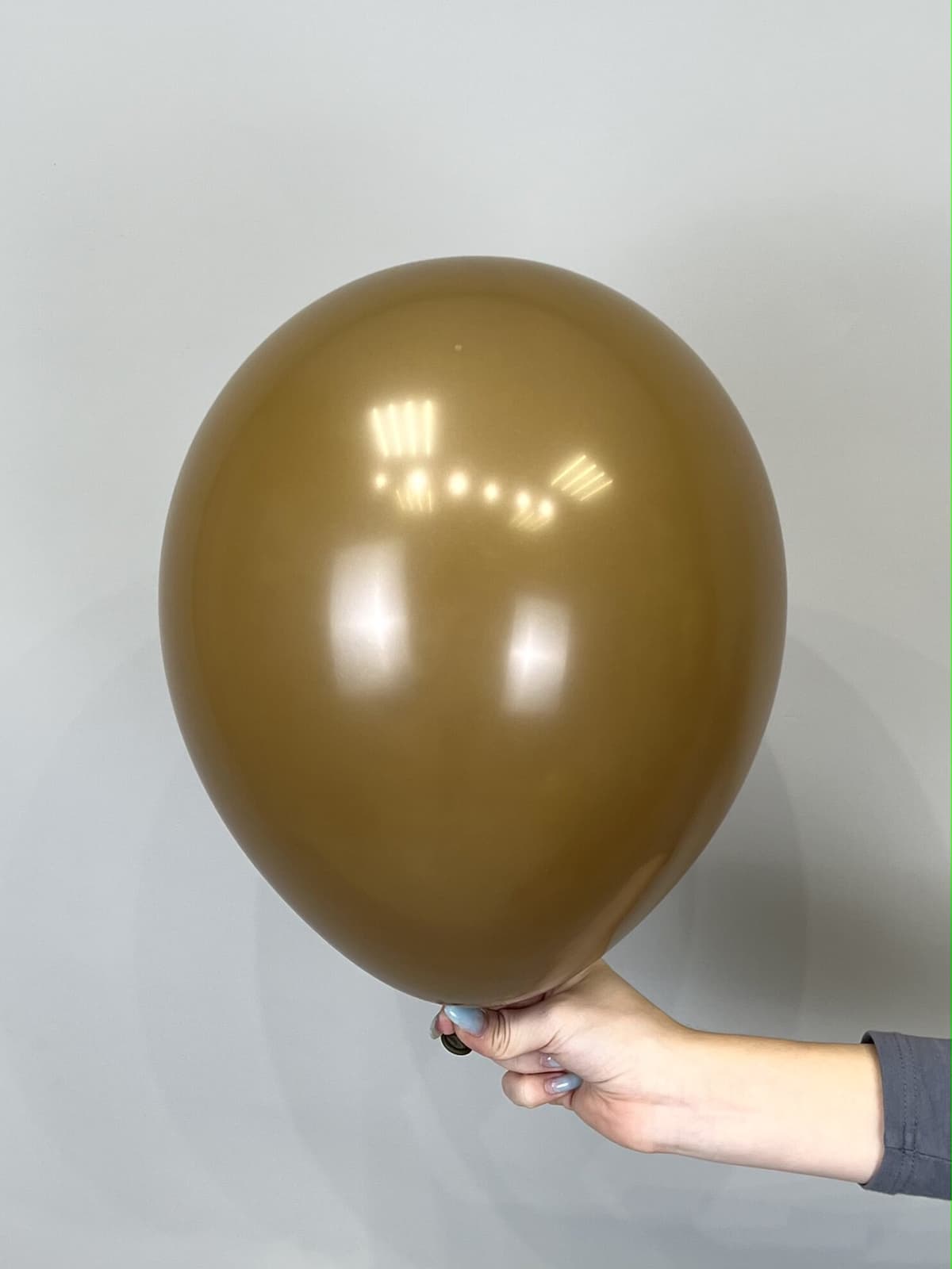 Шар пастель кофе 30 см