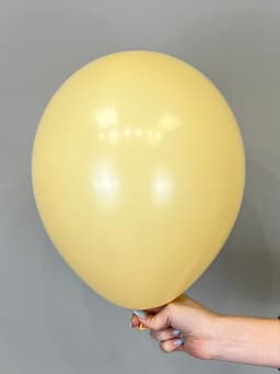 Шар пастель светлый бежевый 30 см