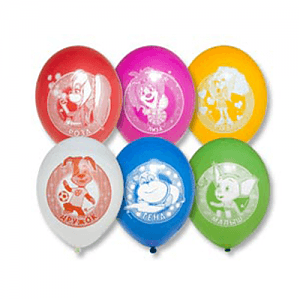 Шар с рис 12" Барбоскины