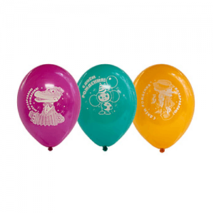 Шар с рис 12" ДР Чебурашка Шар с рис 12" ДР Чебурашка