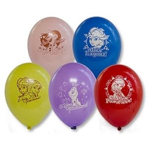 Шар с рис 12" ДР Холодное сердце Шар с рис 12" ДР Холодное сердце