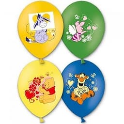 Шар с рисунком 14" Disney Винни 3цв