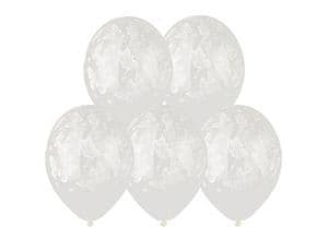 Шар шелкография кристалл 14"(35 см) Бабочки -038