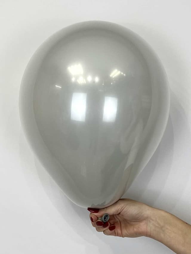 Шар стекло (шар в шаре) Серый пастель + прозрачный 30 см Шар стекло (шар в шаре) Серый пастель + прозрачный 30 см