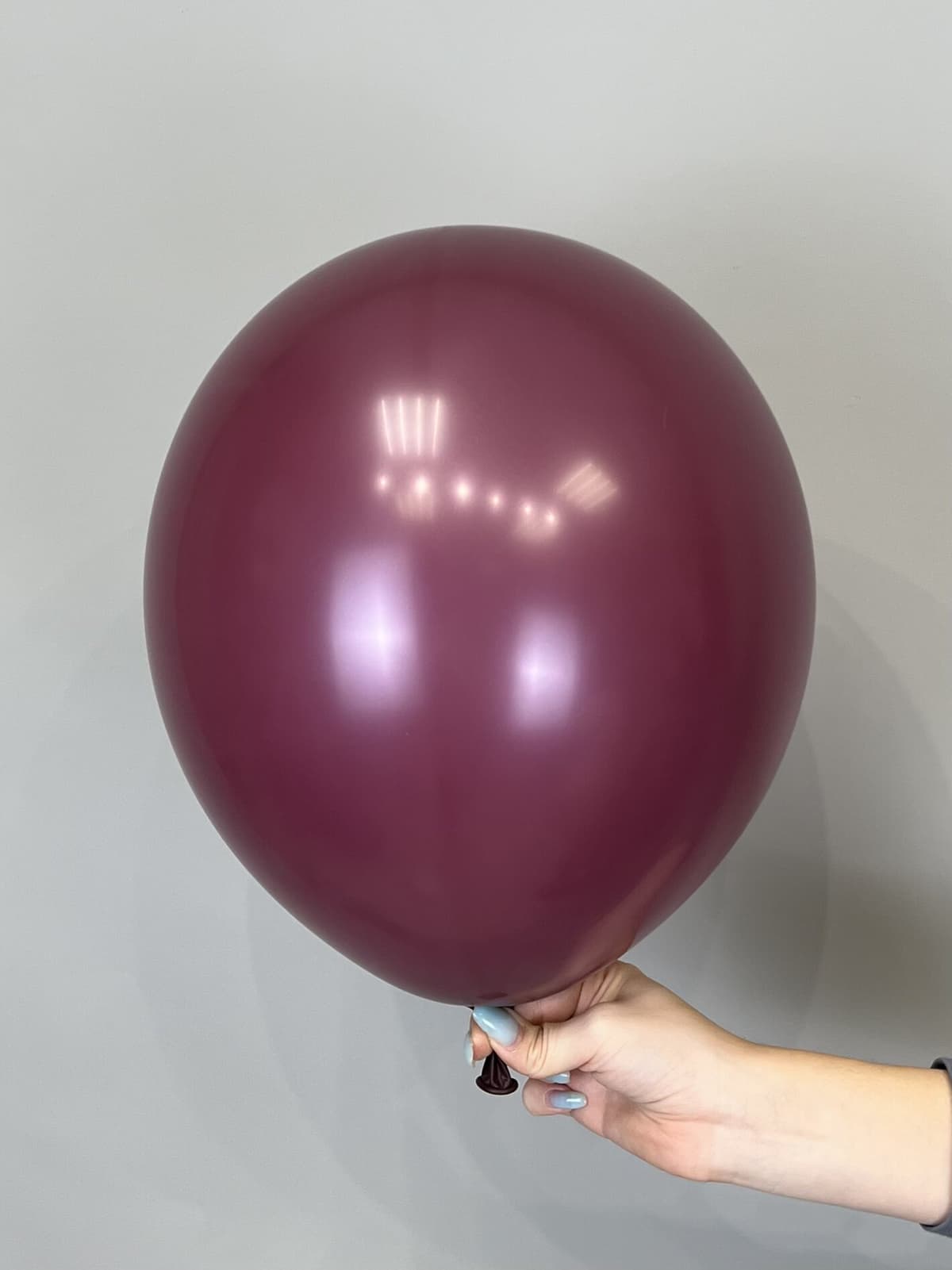 Шары пастель бургундия 30 см