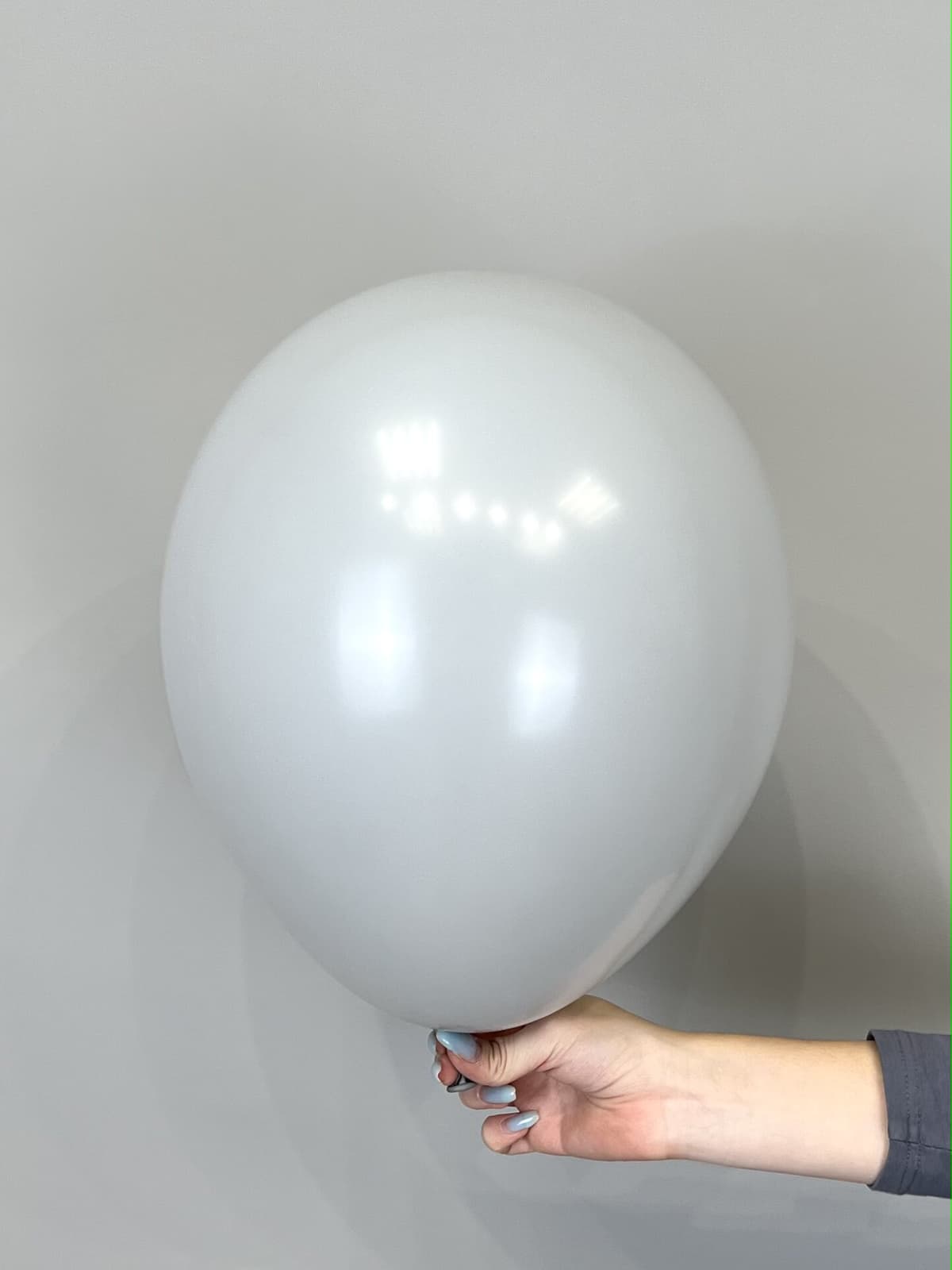 Шары пастель серый 30 см