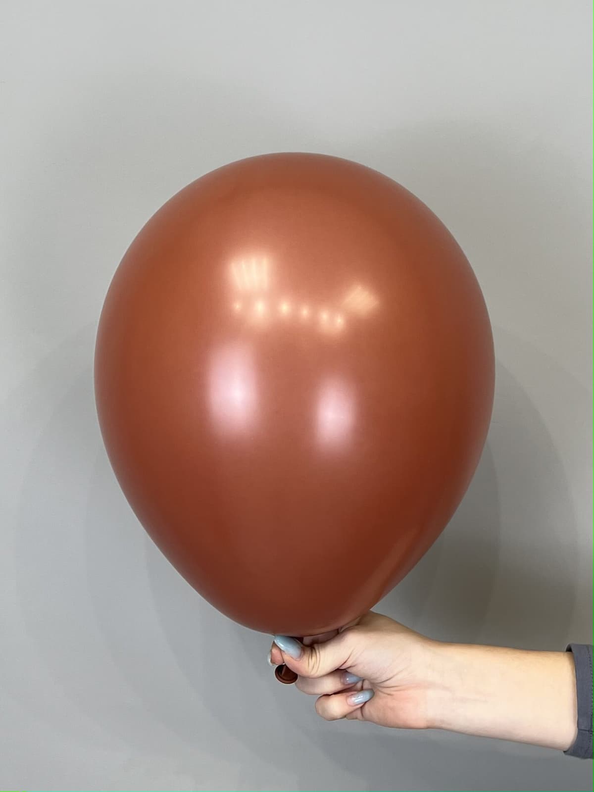 Шары пастель терракотовый 30 см