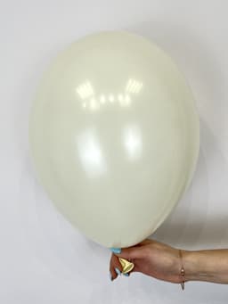 Шары пастель vanilla/ванильный 30 см