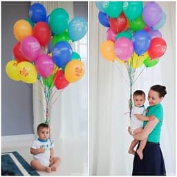 Шары С Днем Рождения универсальные 25 см