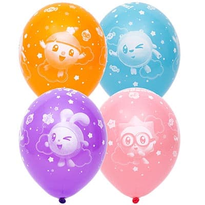 Шелк. пастель 14" Малышарики Шелк. пастель 14" Малышарики