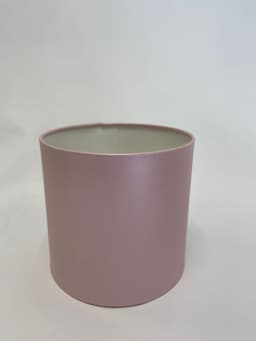 Шляпная коробка L (розовая) большая 20 х 22h см