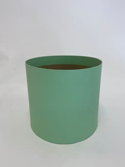 Шляпная коробка L (салатовый) большая 20 х 22h см