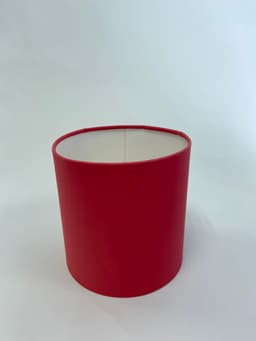 Шляпная коробка M (красная) средняя 17.5 х 18h см