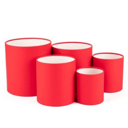 Шляпная коробка XS (12 х 12 см) мини, красная Шляпная коробка XS (12 х 12 см) мини, красная
