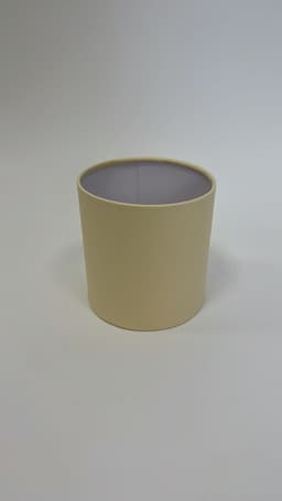 Шляпная коробка XS (желтый) очень маленькая 12 х 13h см