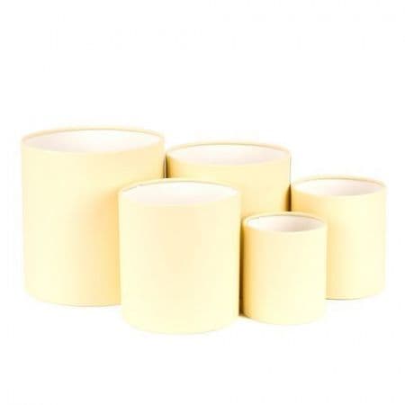 Шляпная коробка XXS (10 х 10 см) мини мини, сливочная Шляпная коробка XXS (10 х 10 см) мини мини, сливочная