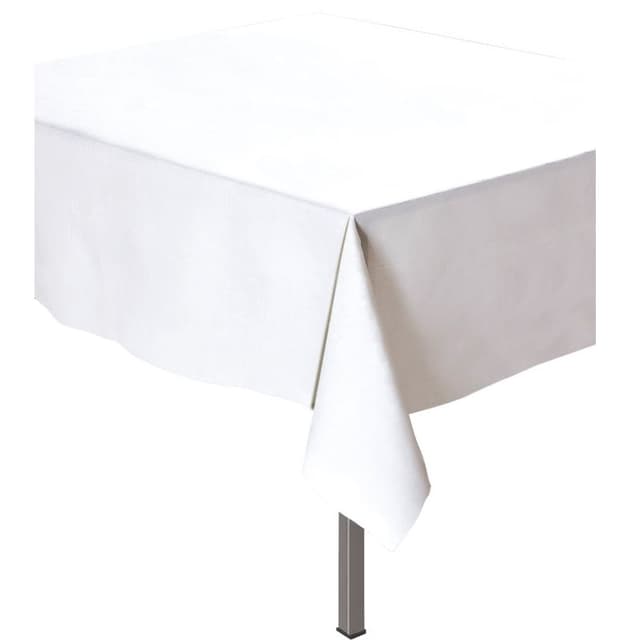 Скатерть "Делюкс" Белая 2,74*1,37 м / 1 шт. / Скатерть "Делюкс" Белая 2,74*1,37 м / 1 шт. /