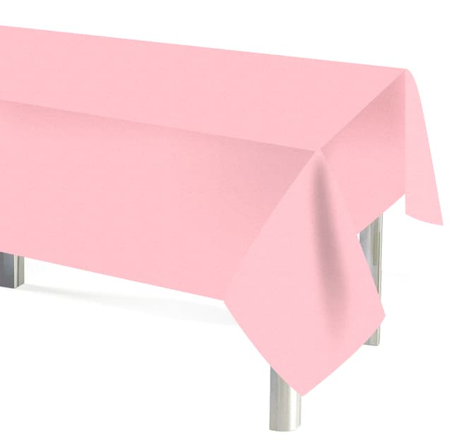 Скатерть одноразовая, Мастхэв, Светло-розовый, 137*274 см Скатерть одноразовая, Мастхэв, Светло-розовый, 137*274 см