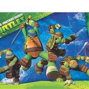 Скатерть п/э Черепашки-Ниндзя 1,4м X 2,6м Скатерть п/э Черепашки-Ниндзя 1,4м X 2,6м